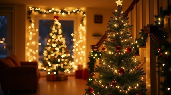 Des idées créatives pour un éclairage de noël enchanteur
