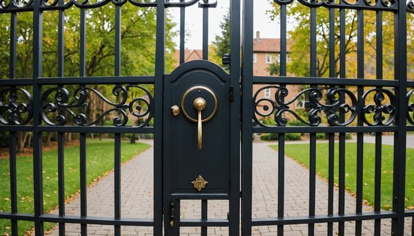 Poignée de portillon extérieure : style et fonctionnalité réunis